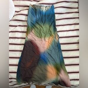 Reformation Multicolor Maxi Skirt